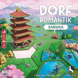 Spanish Dorfromantik Sakura board game