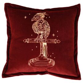 Harry Potter Fawkes velvet cushion