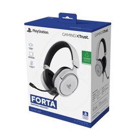TRUST GXT498W Forta Headset - White / PlayStation 5 - PS5 Games - Games - Techbox