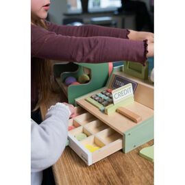 Dantoy - Wooden Cash register set (4770) / Toys