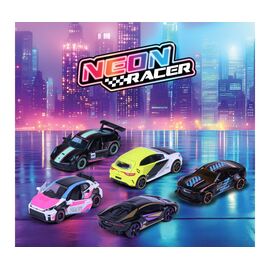 Majorette - Neon Racer 5 Pieces Giftpack (8504105004) / Toys
