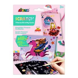 (Bundle)Avenir - Scratch Greeting Card - Princesses (58CH221857) / Toys