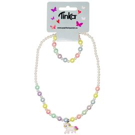 Tinka Beauty – Necklace/Bracelet – Pearls with Unicorn (8-433203A) / Toys