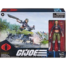 G.I. Joe Classified Series Cobra Zanya and Dreadnok Chameleon figure 15cm |  Techbox