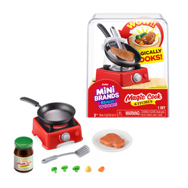 Mini Brands - Magic Cook Kitchen S1 - Steak with Pan / Toys