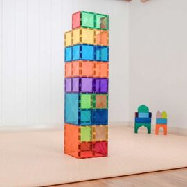 Connetix - Rainbow Square Pack 42 Pieces - (CT-R-00042-SQ) / Toys