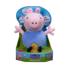 Peppa Pig - Plush 20 CM Talking George (08495) / Toys