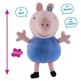 Peppa Pig - Plush 20 CM Talking George (08495) / Toys