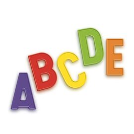 Quercetti - Magnetic Letters (48 pcs) - (QU-5461) / Toys