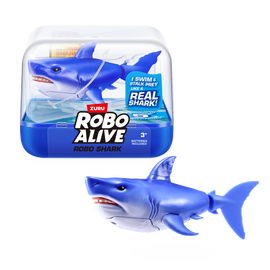 Robo Alive - Water Activated Shark - Blue / Toys