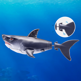 Robo Alive - Water Activated Shark - Grey / Toys