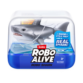 Robo Alive - Water Activated Shark - White / Toys
