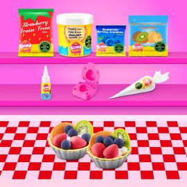 Slime Mart - Small Shopping Bag - Fruit Tart / Toys