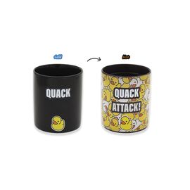 Winkee - Quack Attack Heat Sensitive Mug - Black / Gadgets