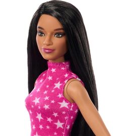 Barbie - Fashionista Doll - Rock Pink And Metallic (HRH13) / Toys