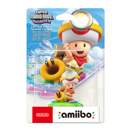 Amiibo Captain Toad & Talking Flower / Video Games and Consoles