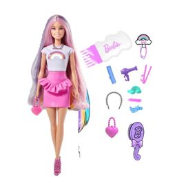 Barbie - Rainbow Sparkle Hair Play Doll (JJP07) / Toys
