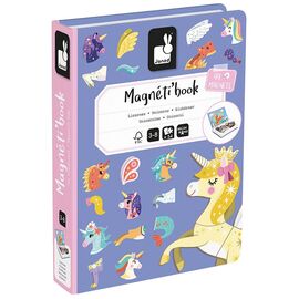 Janod - Magneti'Book -  Unicorn (LKJ2584) / Toys