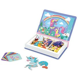 Janod - Magneti'Book -  Unicorn (LKJ2584) / Toys