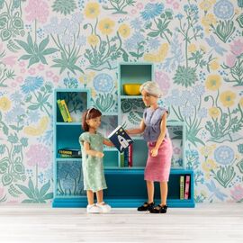 Lundby - Bookshelf Set (18293) / Toys