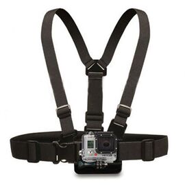 Chest Mount - Chest Harness for GoPro SJCAM Sports Cameras - Black | Techbox
