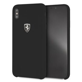 Ferrari Hardcase FEOSIHCI65BK iPhone Xs Max czarny/black Silicone Off track - Apple Cases - Cases - Techbox
