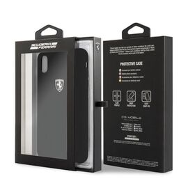 Ferrari Hardcase FEOSIHCI65BK iPhone Xs Max czarny/black Silicone Off track - Apple Cases - Cases - Techbox