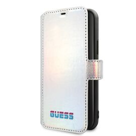 Guess GUFLBKN65BLD iPhone 11 Pro Max srebrny/silver book Iridescent - Apple Cases - Cases - Techbox