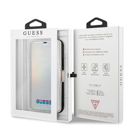 Guess GUFLBKN65BLD iPhone 11 Pro Max srebrny/silver book Iridescent - Apple Cases - Cases - Techbox