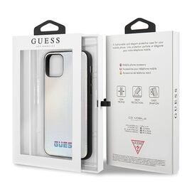 Guess GUHCN65BLD iPhone 11 Pro Max silver/silver hard case Iridescent | Techbox