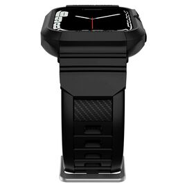 Spigen Rugged Armor Pro Case with Strap for Apple Watch 4 / 5 / 6 / 7 / 8 / SE (44/45 mm) - Black | Techbox