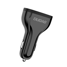 Dudao car charger quick charge Quick Charge 3.0 QC3.0 2.4A 18W 3x USB white (R7S white) - Car Chargers - Smartphone Chargers - Techbox