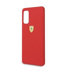 Ferrari Silicone Case for Samsung Galaxy S20 - Red | Techbox