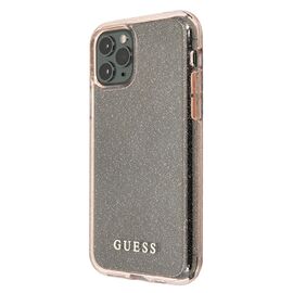 Guess GUHCN65PCGLPI iPhone 11 Pro Max pink/pink hard case Glitter | Techbox