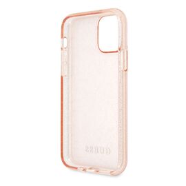Guess GUHCN65PCGLPI iPhone 11 Pro Max pink/pink hard case Glitter | Techbox