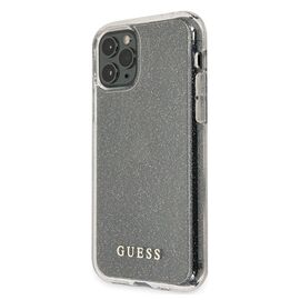 Guess GUHCN65PCGLSI iPhone 11 Pro Max silver/silver hard case Glitter | Techbox
