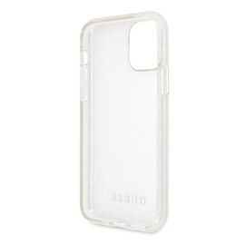 Guess GUHCN65PCGLSI iPhone 11 Pro Max silver/silver hard case Glitter | Techbox