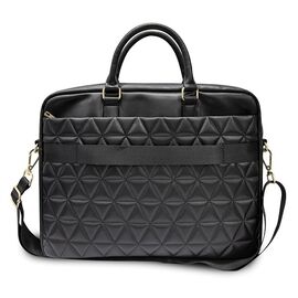 Guess Quilted bag for a 16" laptop - black | Techbox