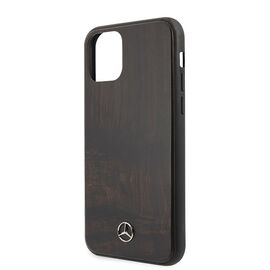 Mercedes MEHCN65VWOBR iPhone 11 Pro Max hard case brΔ…zowy/brown Wood Line Rosewood - Apple Cases - Cases - Techbox