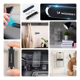 Wozinsky Magnetic Dashboard Mount Adhesive Black (WMH-01) - Smartphone Holders - Smartphones - Techbox