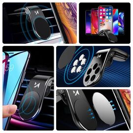 Wozinsky Magnetic Phone Holder for Air Vent, Black (WCH-02) | Techbox