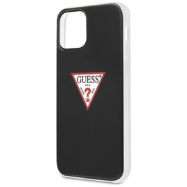 Guess GUHCP12MPCUCTLBK iPhone 12/12 Pro 6.1" black/black hardcase Triangle Collection | Techbox
