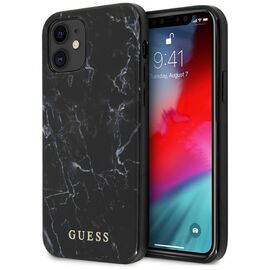 Guess GUHCP12SPCUMABK iPhone 12 mini 5,4" czarny/black hardcase Marble | Techbox