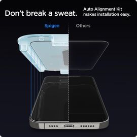 Spigen Glas.tR EZ Fit Tempered Glass for iPhone 12 / iPhone 12 Pro - 2 pcs. | Techbox