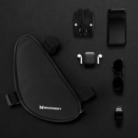 Wozinsky bike bag for 1.5l bike frame black (WBB11BK) - Smartphone Holders - Smartphones - Techbox