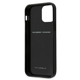 Ferrari FERCAHCP12SBK iPhone 12 mini 5,4" czarny/black hardcase On Track Real Carbon - Apple Cases - Cases - Techbox