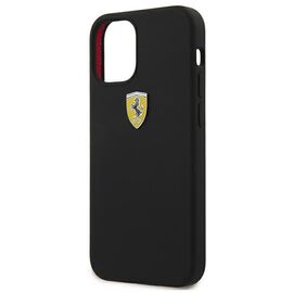 Ferrari FESSIHCP12SBK iPhone 12 mini 5,4" czarny/black hardcase On Track Silicone - Apple Cases - Cases - Techbox