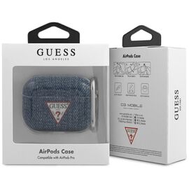Guess GUACAPTPUJULDB AirPods Pro cover granatowy/dark blue Jeans Collection - Smartphone Accessories - Cables & Accessories - Techbox