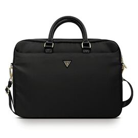 Guess Nylon Triangle Logo bag for a 16" laptop - black | Techbox