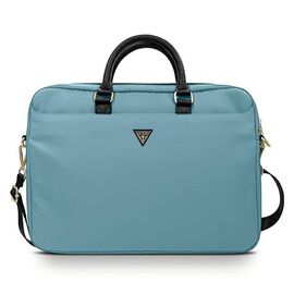 Guess Nylon Triangle Logo bag for a 16" laptop - blue | Techbox